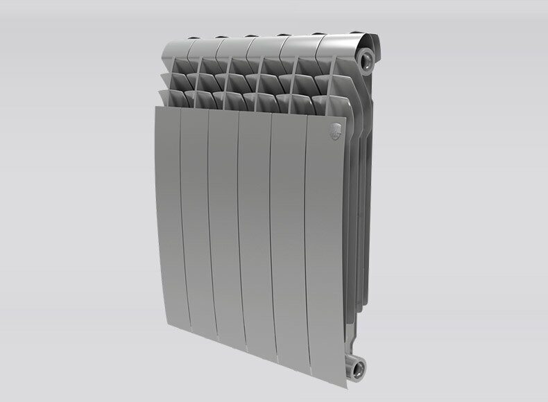 Радиатор биметаллический Royal Thermo — Biliner Silver Satin 10 секций