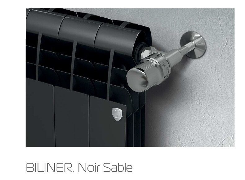 Радиатор биметаллический Royal Thermo — Biliner Noir Sable 500 10 секций