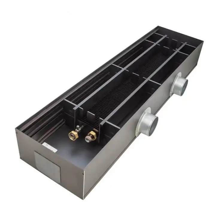 Конвектор внутрипольный водяной Mohlenhoff WLKP 180-140-1000 с подачей приточного воздуха без вентилятора (без решетки)