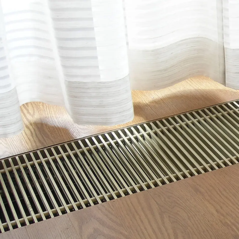 Внутрипольный конвектор Vitron с принудительной конвекцией ВКВ.90.200