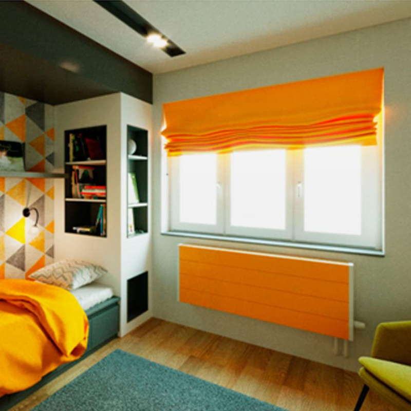 Водяной настенный конвектор с естественной конвекцией Vitron ВКС.300.100