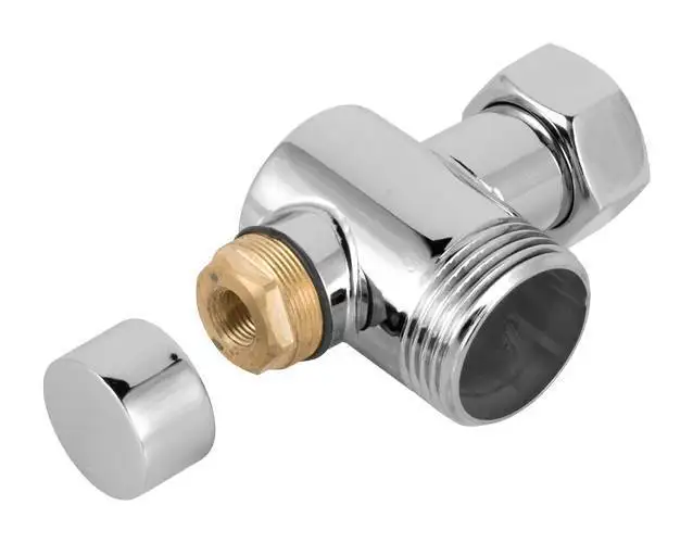 Вентиль угловой н/ж "СУНЕРЖА" (под шестигранник) G 1" нар.р. / G 3/4" н. г. (Античная БРОНЗА)