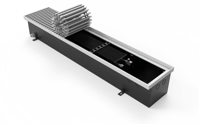 ВКВ.150.200.700.2ТГ.24. Конвектор Vitron с принудительной конвекцией 24В (глубина 150 мм, ширина 200 мм, длина 700 мм)