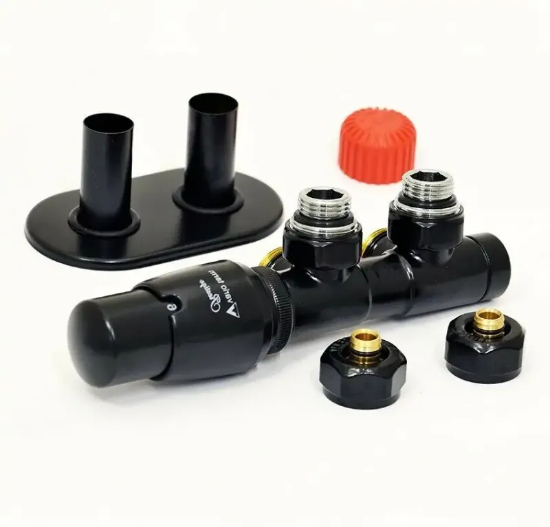 Комплект левый "All In One" VARIO TERM Twins PEX (цвет черный матовый)