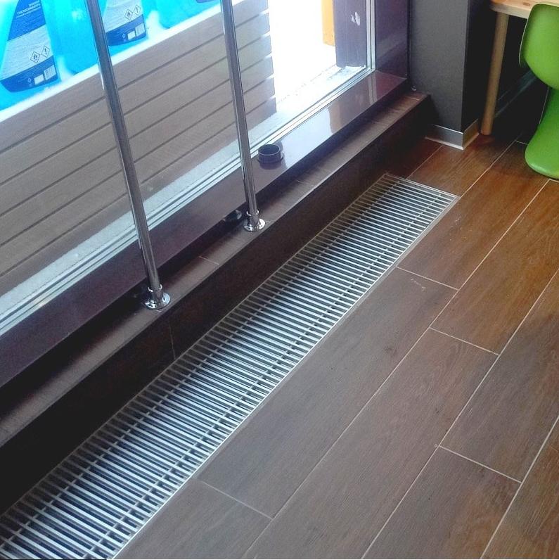 Внутрипольный конвектор Vitron с естественной конвекцией ВК.80.360