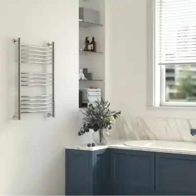 Водяной полотенцесушитель Сунержа Флюид+ высотой 800 мм