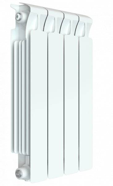 Биметаллический радиатор RIFAR MONOLIT RM500-4 сек. подключение боковое, цвет:  белый (глянцевый)