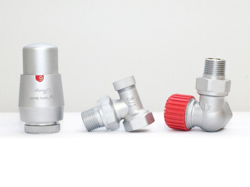 Комплект 3-х осевой левый VARIO TERM Master с термоголовкой Prestige (сатин)