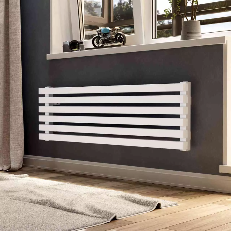 Горизонтальный радиатор КЗТО QUADRUM 40 H высотой 661 мм