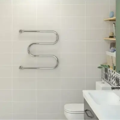 Водяной полотенцесушитель Сунержа Стилье М-образный высотой 600 мм резьба-сгон 1"