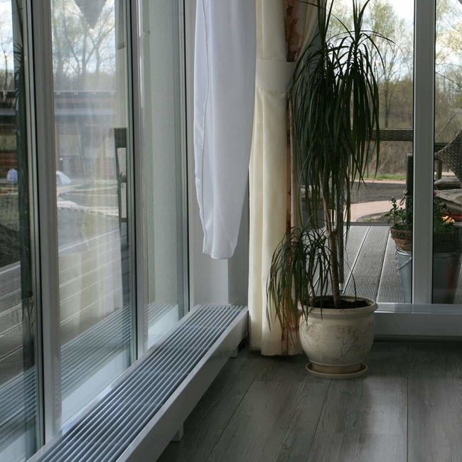 Напольный конвектор с естественной конвекцией ITERMIC ITF 80х130х1000