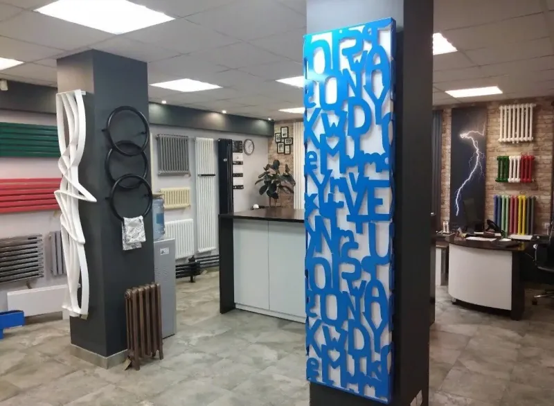 Дизайн-радиатор Varmann Solido SL 1800.430, водяной, вертикальный, высота 1800 мм, ширина 430 мм