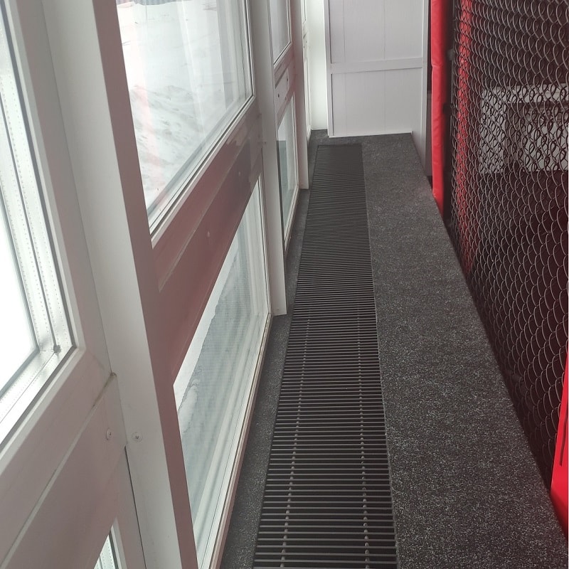 Внутрипольный конвектор Vitron с естественной конвекцией ВК.65.200