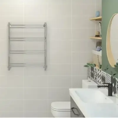 Водяной полотенцесушитель Сунержа Стилье Версия-Н1 высотой 800 мм (Полка+1+2+2+2) П 16