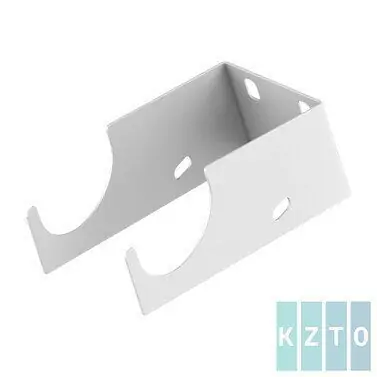 Кронштейн РСК-90 (вылет 90 мм): кронштейн, дюбели и шурупы — 3 шт.