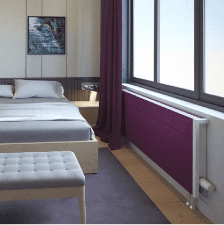 Водяной настенный конвектор с естественной конвекцией Vitron ВКС.200.100