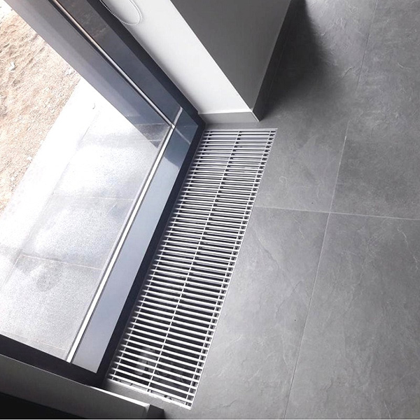 Внутрипольный электрический конвектор с принудительной конвекцией Vitron ВКЭ.90.200