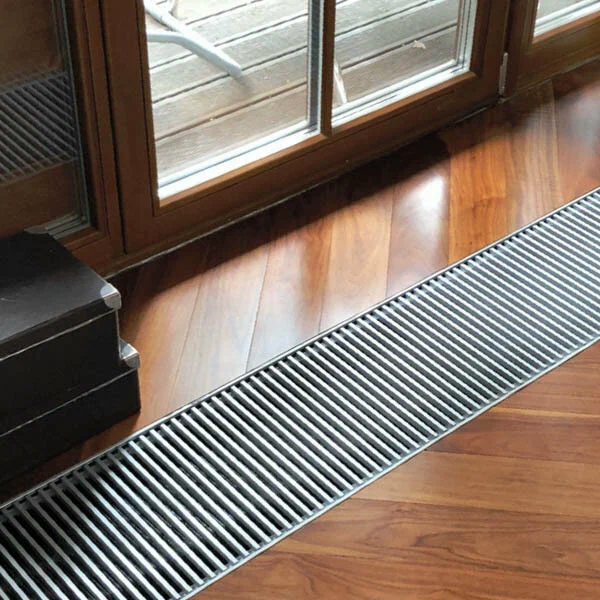 Внутрипольный конвектор Vitron с принудительной конвекцией ВКВ.140.300