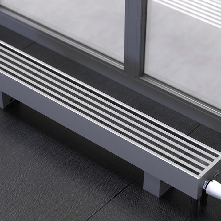 Напольный конвектор КЗТО Элегант Мини 130x80x500 1то