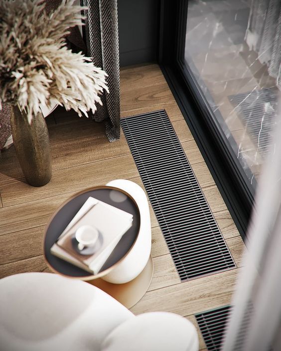 Внутрипольный конвектор с естественной конвекцией ITERMIC ITTL.90.280