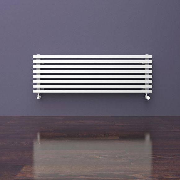 Горизонтальный настенный радиатор КЗТО Quadrum 60 H высотой 151 мм