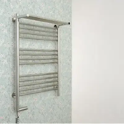 Электрический полотенцесушитель Сунержа Богема с полкой 2.0 МЭМ высотой 800 мм