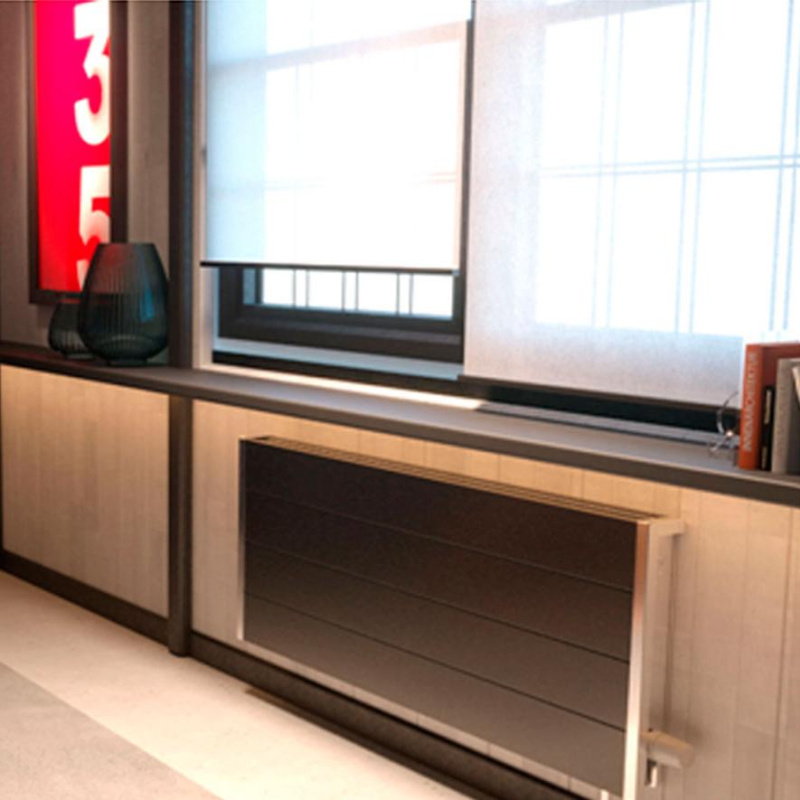 Водяной настенный конвектор с естественной конвекцией Vitron ВКС.400.100