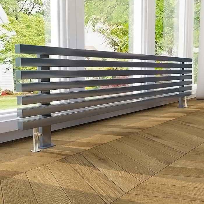 Напольный радиатор Steel N 40х40 высотой 790 мм