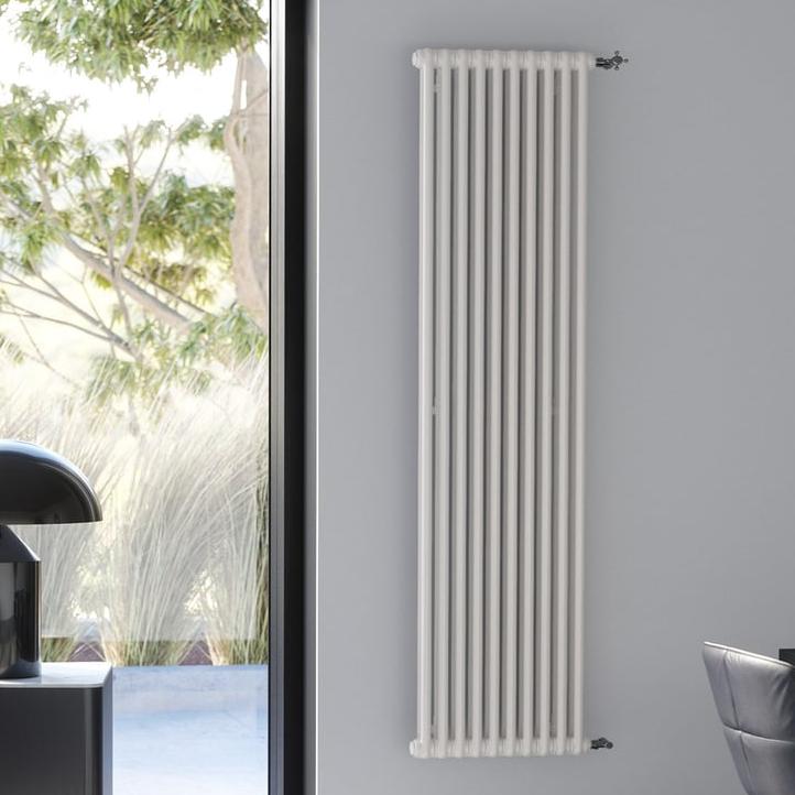 Радиатор GUARDO PILON 2T 1800 8 BK белый глянец