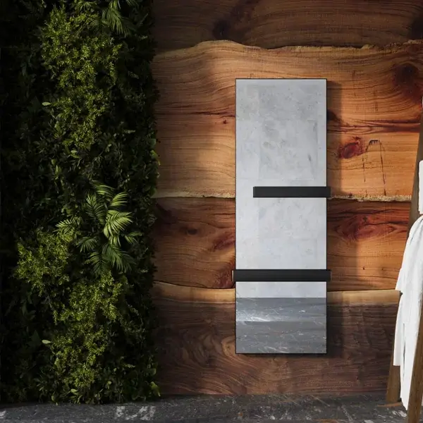 Дизайн-полотенцесушитель Guardo Santarelli Miror высотой 986 мм (электрический)