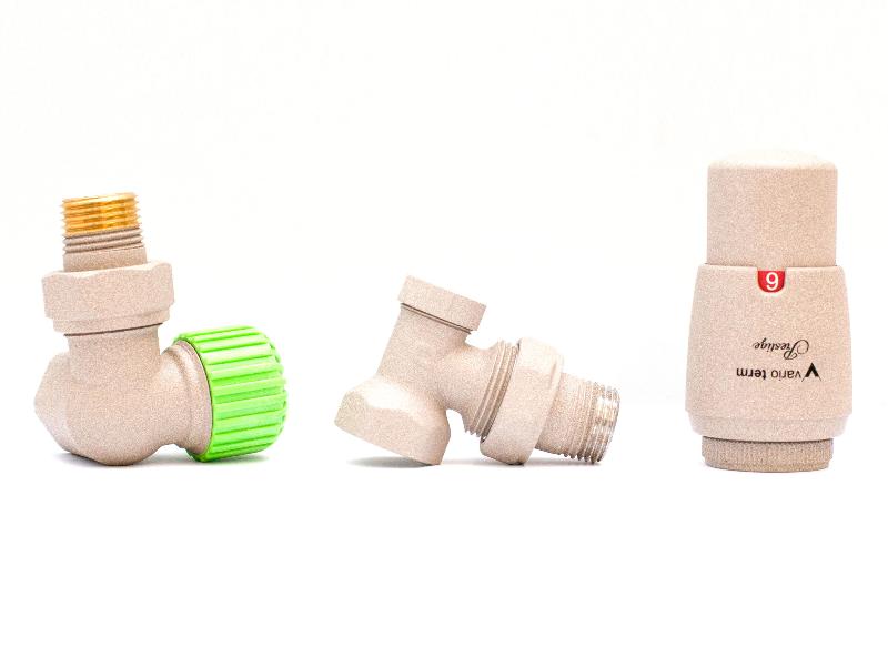 Комплект 3-х осевой правый VARIO TERM Master с термоголовкой Prestige (структурный песочный)