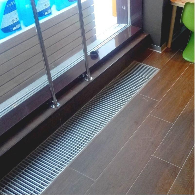 Внутрипольный конвектор Vitron с естественной конвекцией ВК.90.360