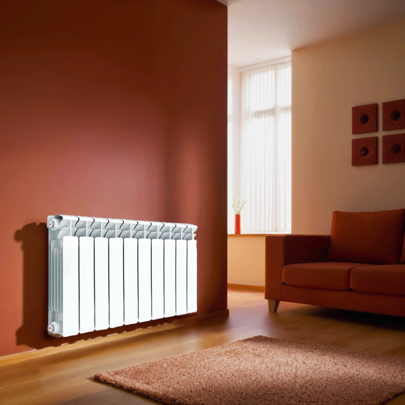 Биметаллический радиатор RIFAR BASE VENTIL B350 высотой 415 мм