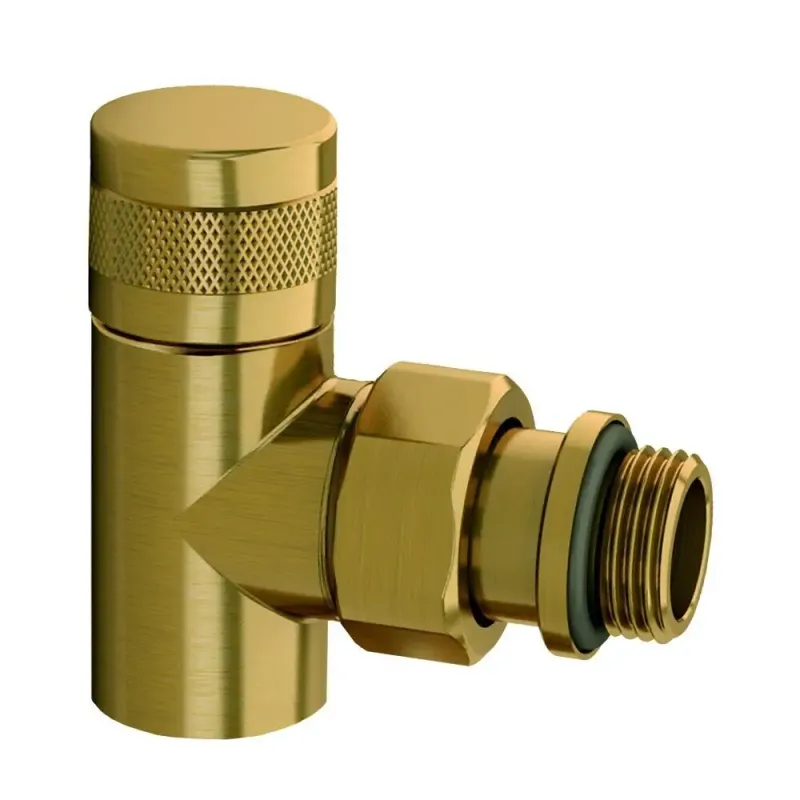 Запорный клапан угловой SR Rubinetterie 1/2", цвет бронза