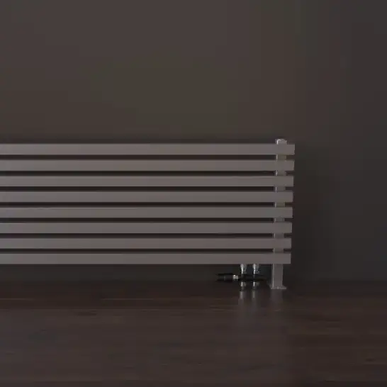 Напольный радиатор КЗТО QUADRUM 40 H высотой 181 мм