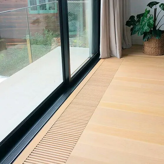 Внутрипольный электрический конвектор Savva KV Electro 700х200