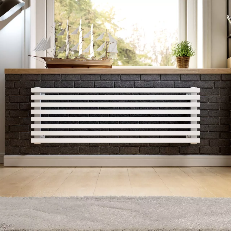 Горизонтальный настенный радиатор КЗТО Quadrum 60 H высотой 501 мм