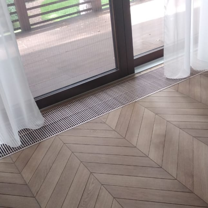 Встраиваемый в пол конвектор с вентилятором Varmann Qtherm Q.230.110