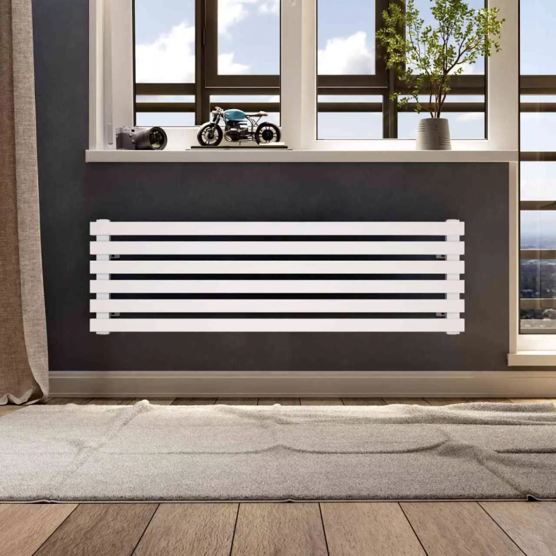 Горизонтальный радиатор КЗТО QUADRUM 40 H высотой 421 мм