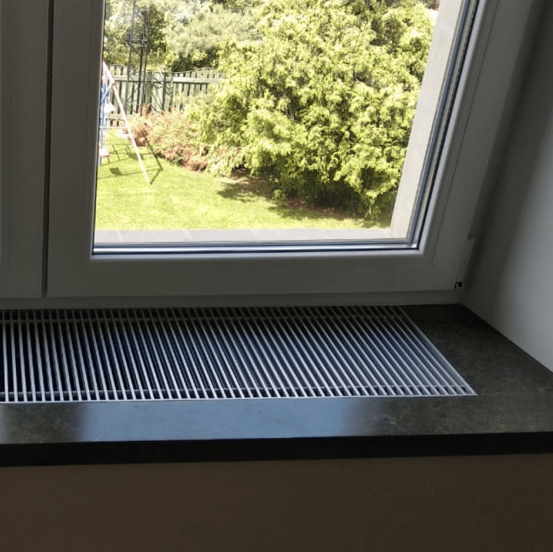 Встраиваемый в пол конвектор с вентилятором Varmann Qtherm Q.230.75