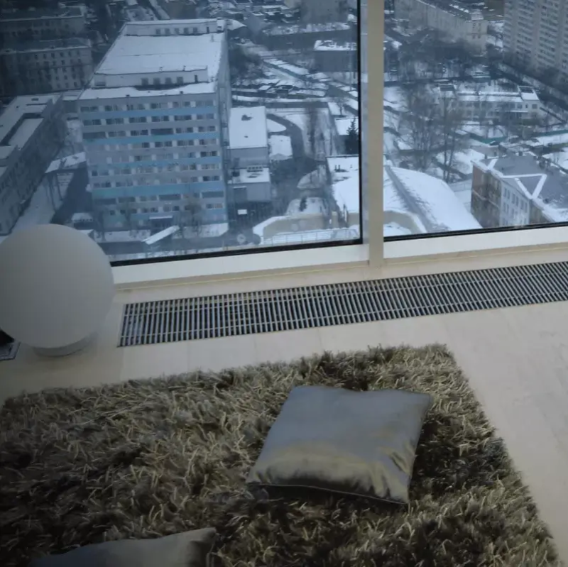 Внутрипольный конвектор Vitron с принудительной конвекцией ВКВ.70.300