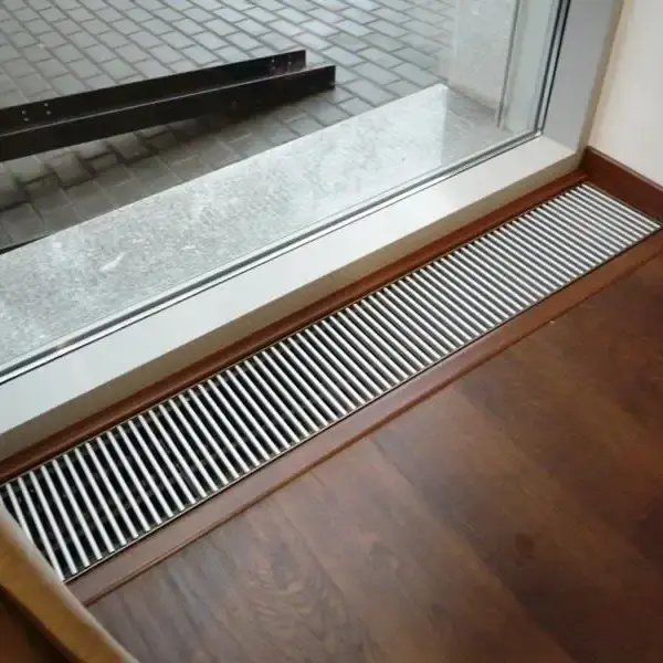 Конвектор внутрипольный водяной Mohlenhoff WSK 180-90 без решетки