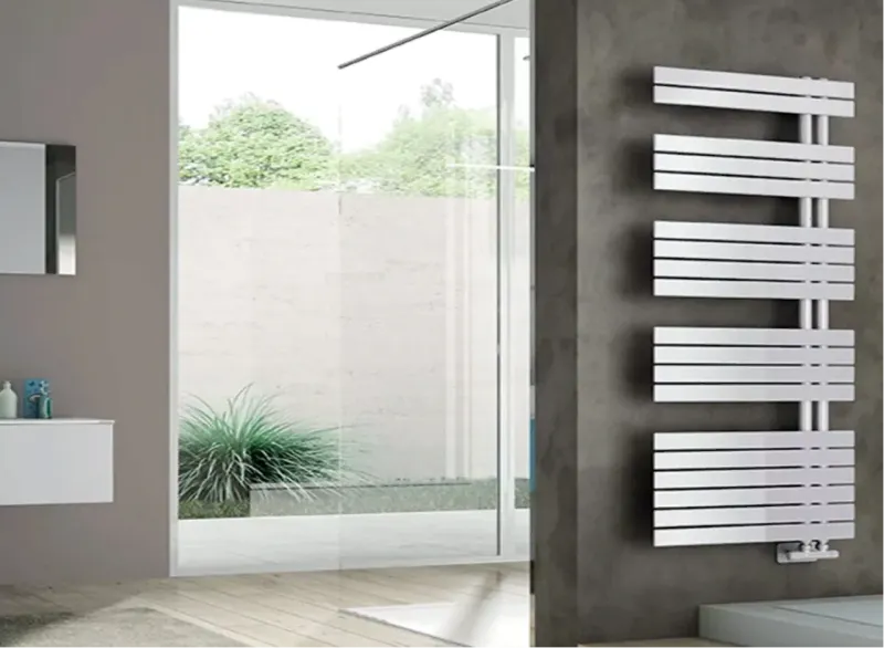 Радиатор-полотенцесушитель IRSAP SOUL 1054/550, электрический, высота 1054 мм, длина 550 мм, цвет Белый