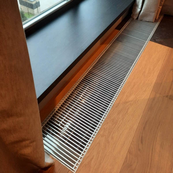 Внутрипольный конвектор Vitron с принудительной конвекцией ВКВ.150.360