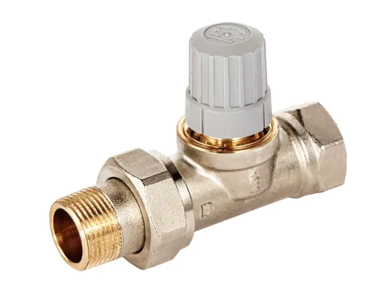 Клапан термостатический для центральных систем отопления прямой ROYAL THERMO 3/4 Click