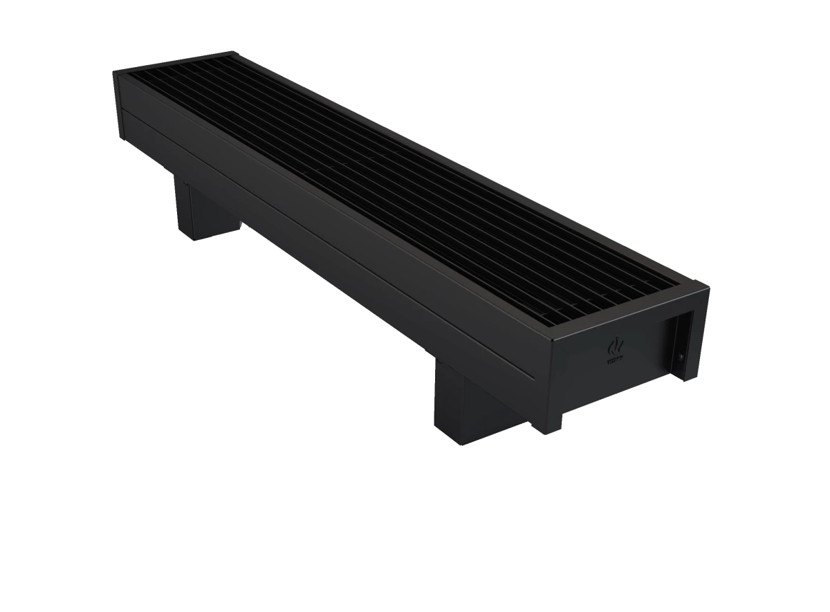 ВКЭН.100.200.1000.2ТЭН Конвектор Vitron напольный электрический, с естественной конвекцией (высота 100 мм, ширина 200 мм, длина 1000 мм) (RAL9005)