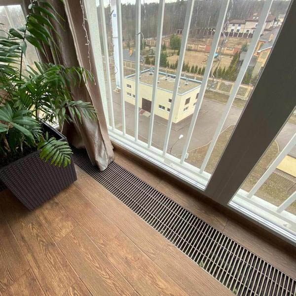 Внутрипольный конвектор Vitron с естественной конвекцией ВК.80.200