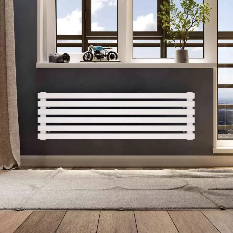 Горизонтальный радиатор КЗТО QUADRUM 40 H высотой 301 мм