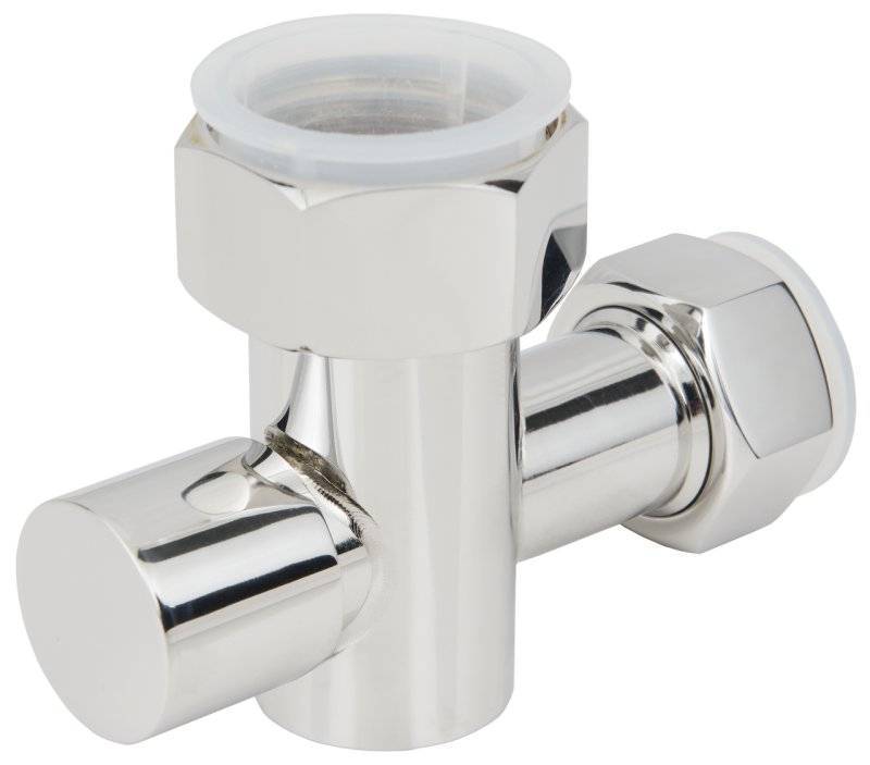 Вентиль запорный с клапаном Сунержа Стилье крестовой