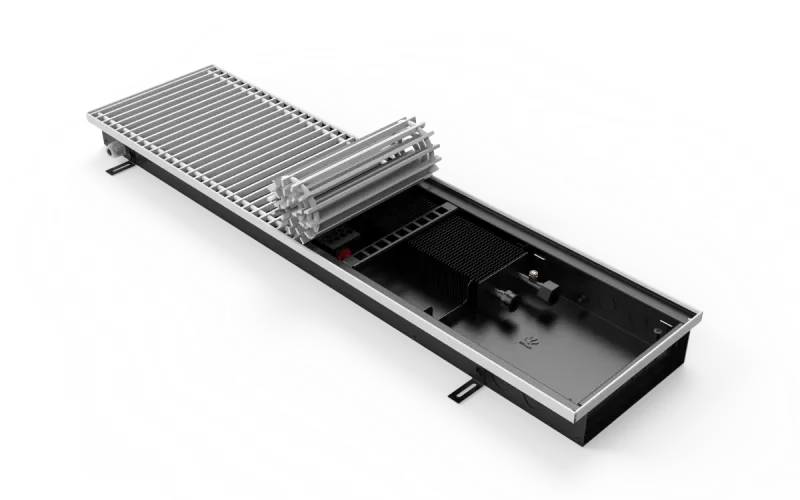 ВКВ.70.260.700.2ТГ.24. Конвектор Vitron с принудительной конвекцией 24В (глубина 70 мм, ширина 260 мм, длина 700 мм)